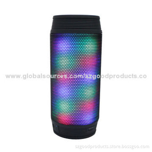 Bluetooth Speaker with LED Lights Show in Effect